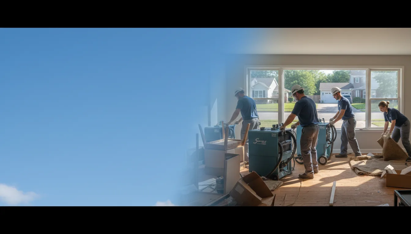 Flood Restoration in Clara, MS near me